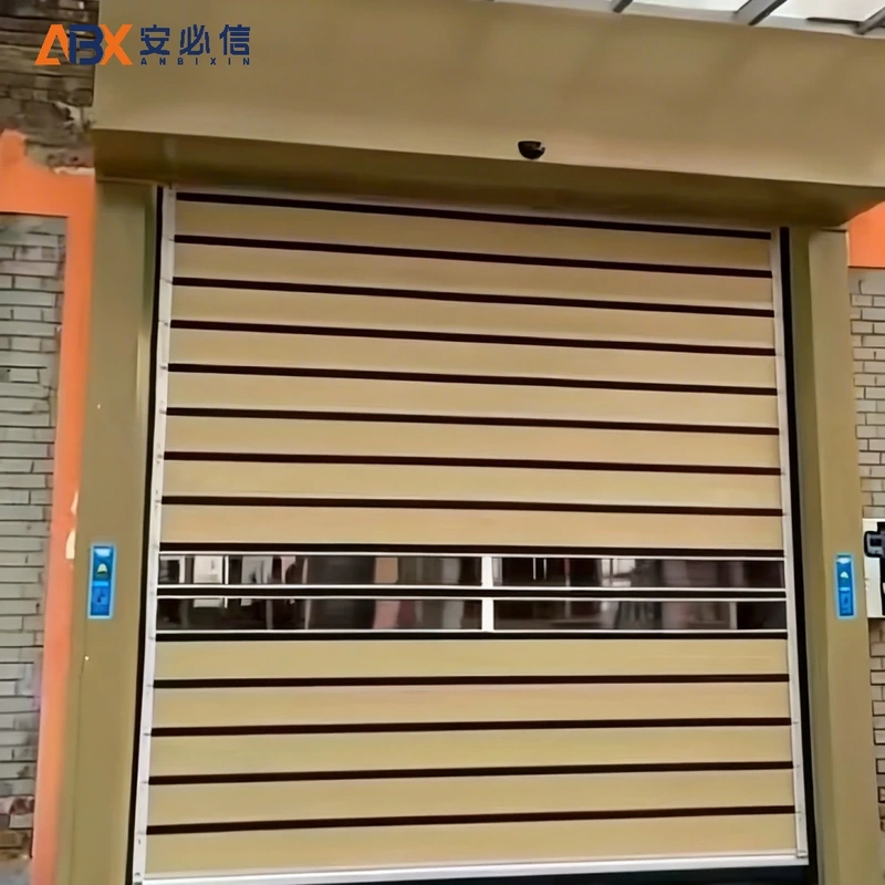 来宾螺旋式快速门